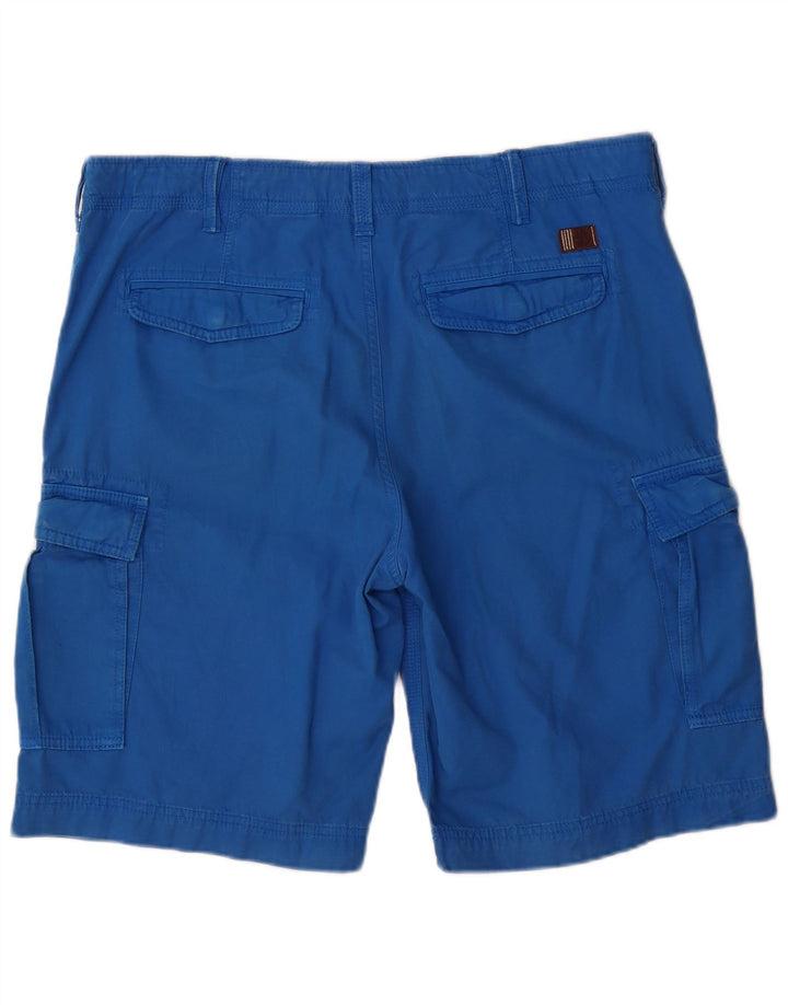 Męskie spodenki cargo Timberland W36, duże, niebieskie