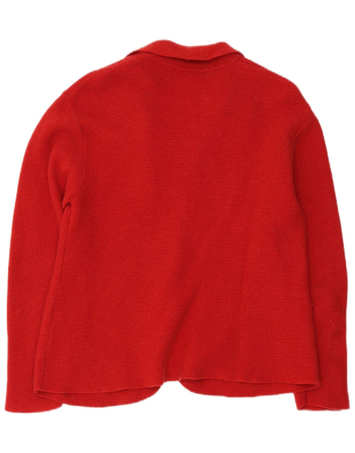 Sweter damski Dolomite UK 16, duży, czerwony, wełniany