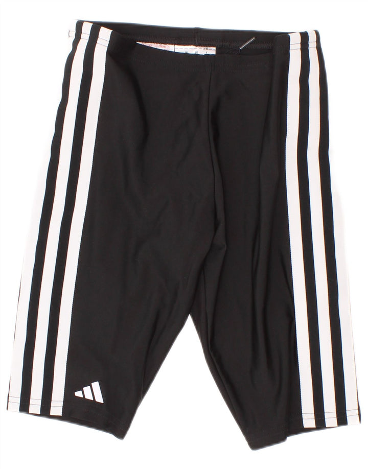 Chłopięce legginsy Adidas Aeroready Capri 7-8 lat, czarny poliamid