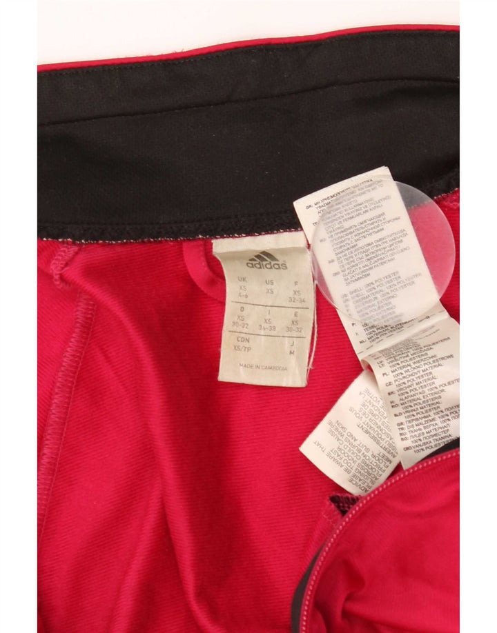 Damska bluza dresowa Adidas UK 4/6 XS Różowy poliester