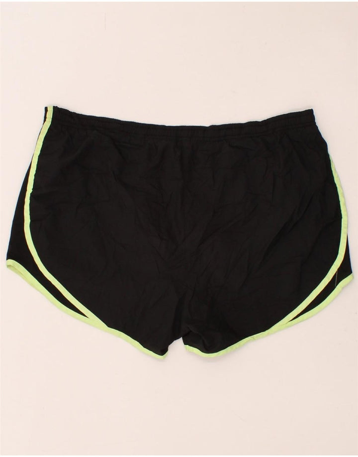 NIKE Womens Dri Fit Sport Shorts UK 14 Medium Black Polyester Vintage Nike and Second-Hand Nike from Messina Hembry 