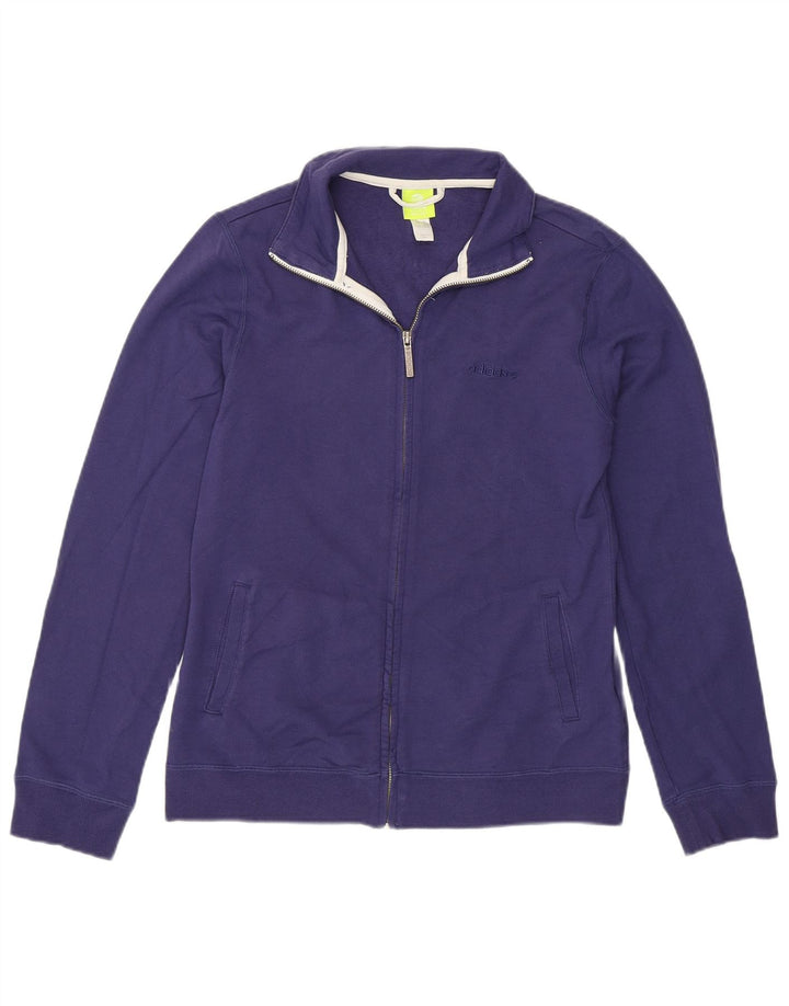 Damska kurtka dresowa Adidas Neo Label UK 14, średnia niebieska bawełna