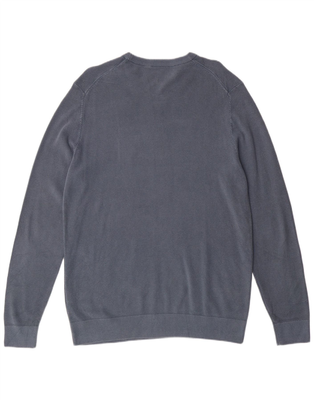 Męski sweter z okrągłym dekoltem AERONAUTICA MILITARE XL, niebieska bawełna