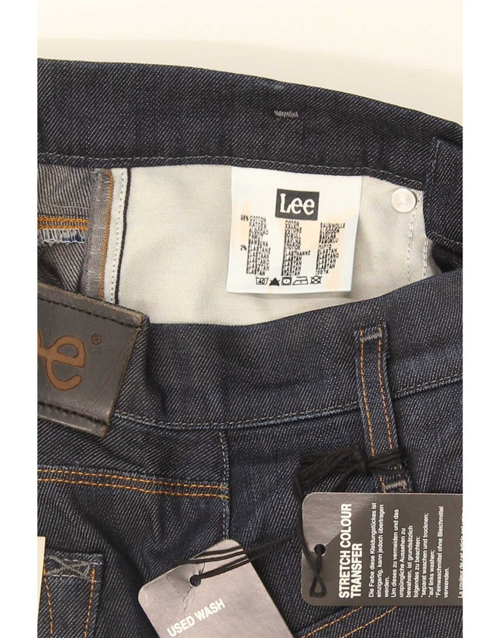 Damskie jeansy Lee Lynn Slim W26 L33 Granatowa bawełna