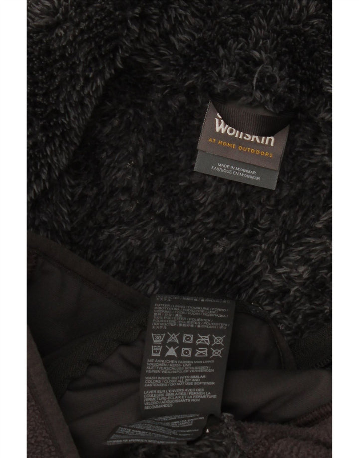 Damska kurtka polarowa Jack Wolfskin UK 14, poliester w kolorze średnioszarym