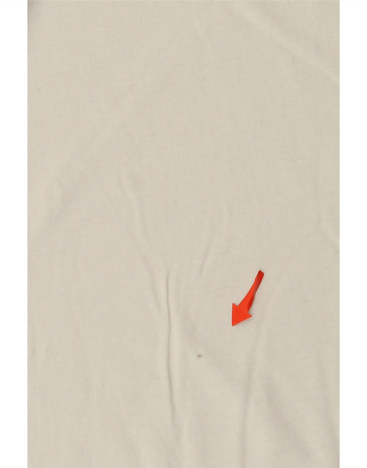 Męski T-shirt z grafiką Kappa, mały, biały