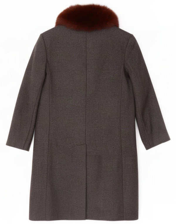 Płaszcz damski vintage UK 14 Medium Grey