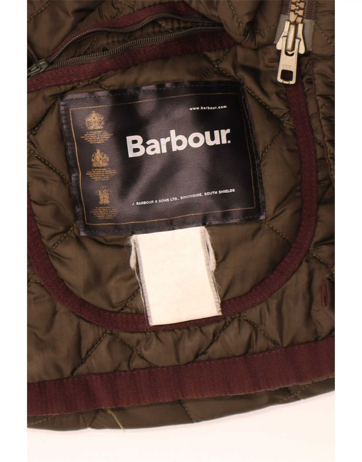 Męska pikowana kurtka Barbour rozmiar 42 XL, kolor zielony