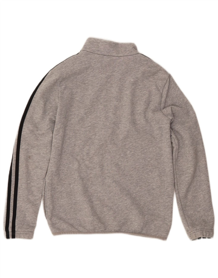 Chłopięca kurtka dresowa ADIDAS Primegreen 9-10 lat, szara bawełna