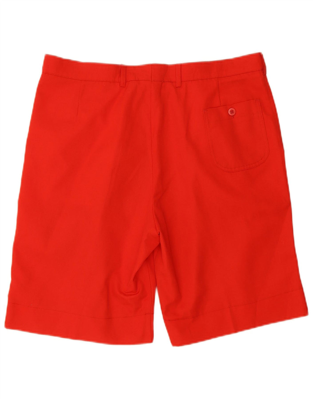 SCORPIO Mens Chino Shorts IT 52 XL W36 Red Polyester