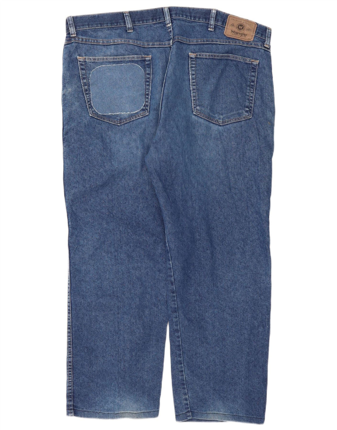 Damskie jeansy proste Wrangler o regularnym kroju W40 L29, niebieskie, bawełniane