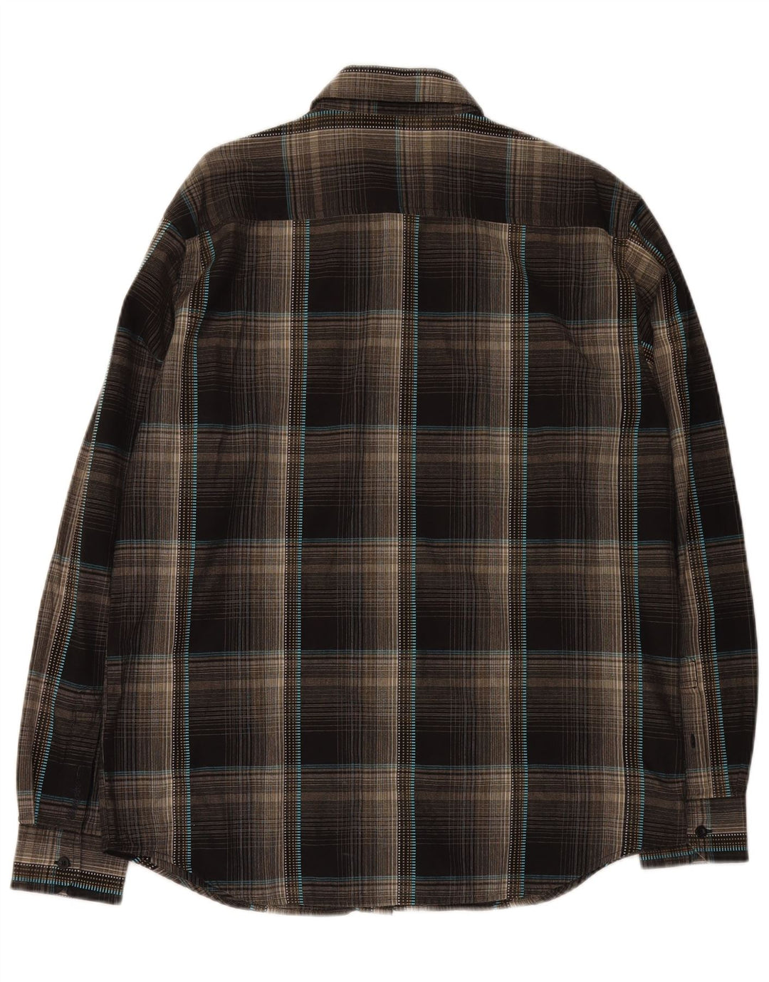 Koszula męska WRANGLER, bawełniana, w dużą brązową kratę