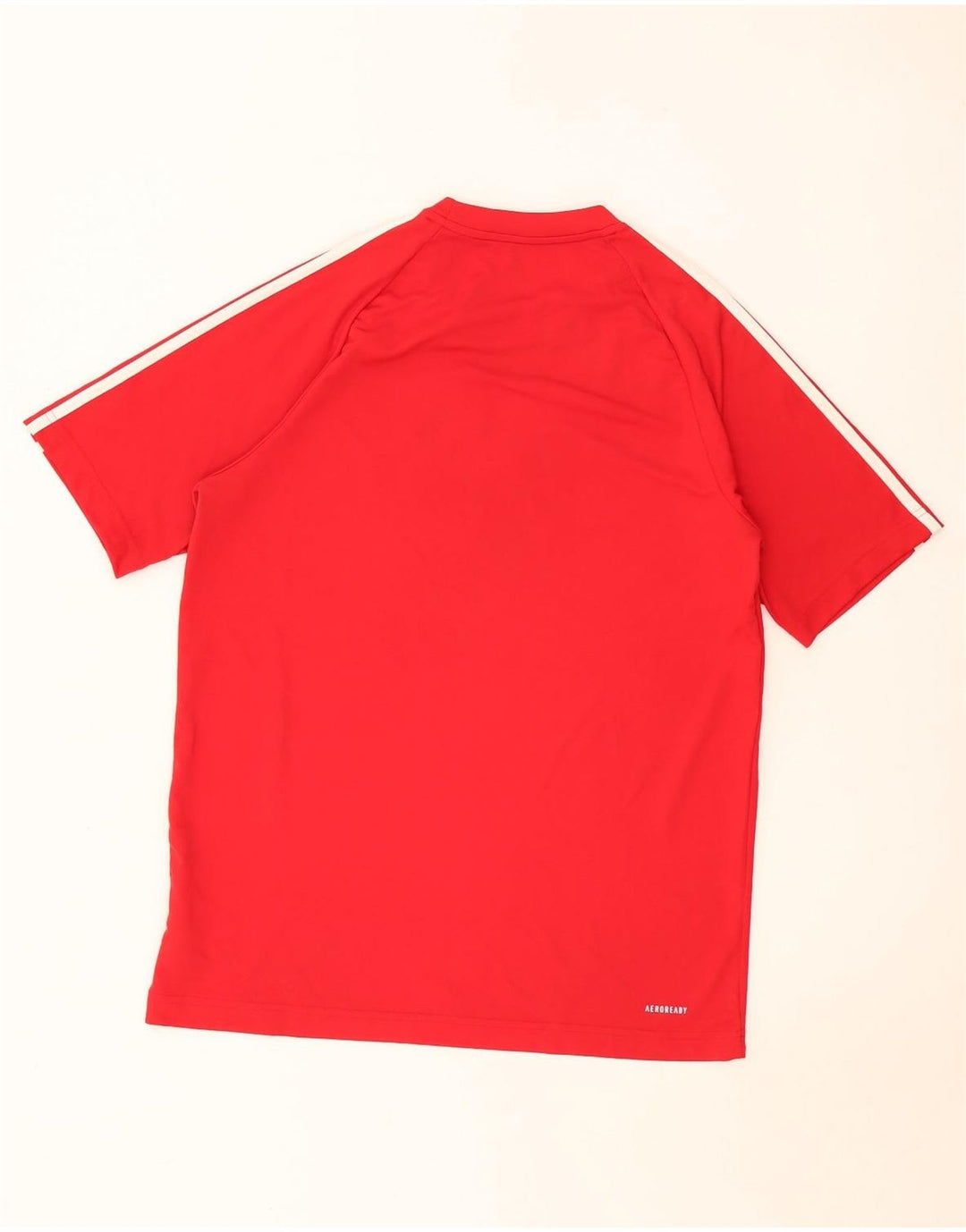 Męska koszulka Adidas Aeroready Top, średni czerwony poliester
