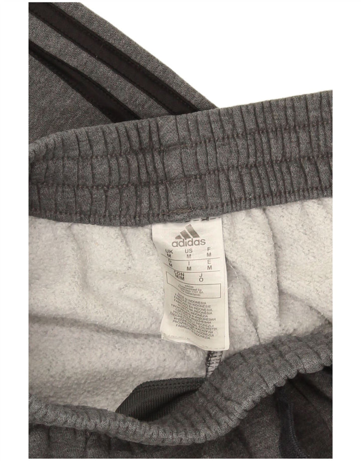 Męskie spodnie dresowe Adidas, średnioszare, bawełniane