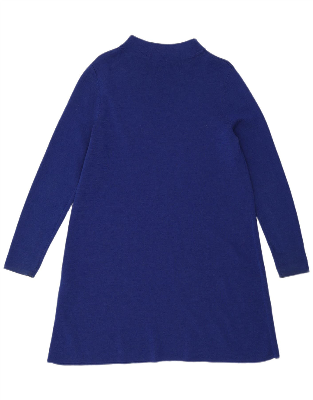 Cos Damska sukienka sweterkowa UK 10 Small Blue Wełna
