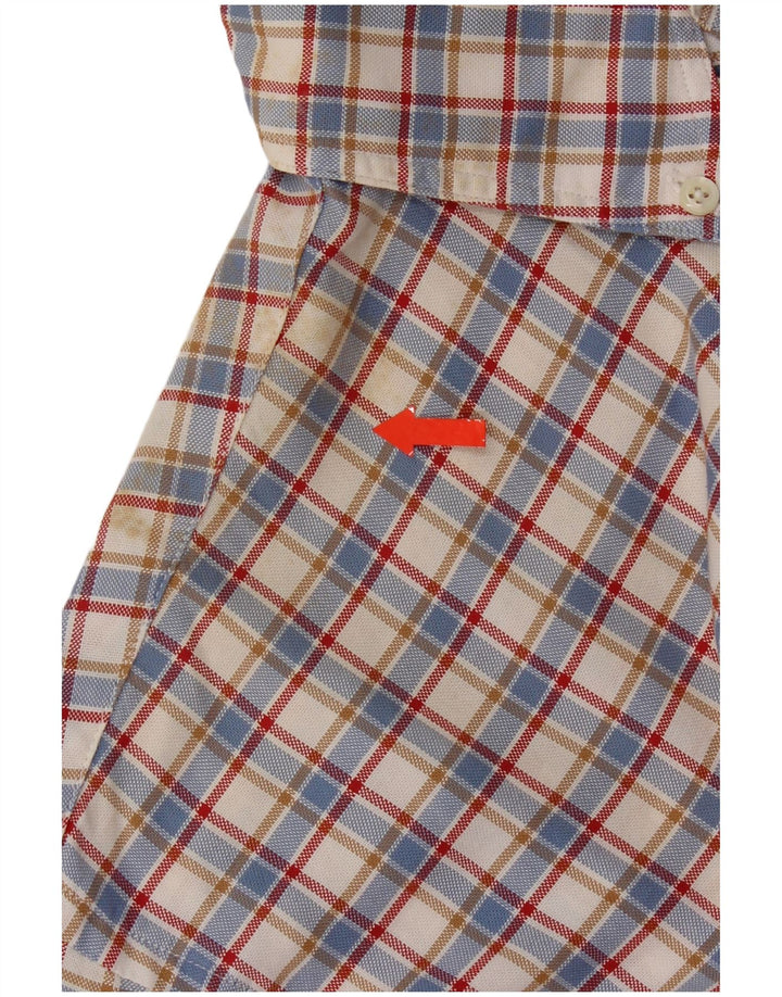 B.D. Koszula flanelowa męska Baggies XL w niebieską kratkę, bawełniana