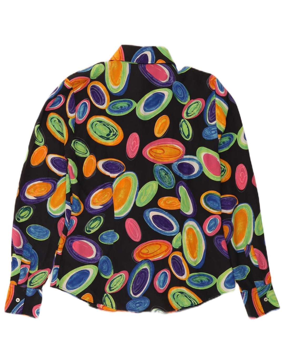 Damska bluzka koszulowa INGRAM w abstrakcyjny wzór IT 42 Średnia wielobarwna