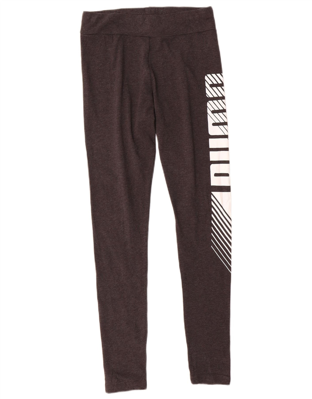 Damskie legginsy Puma Graphic UK 10 Small, szare, bawełniane