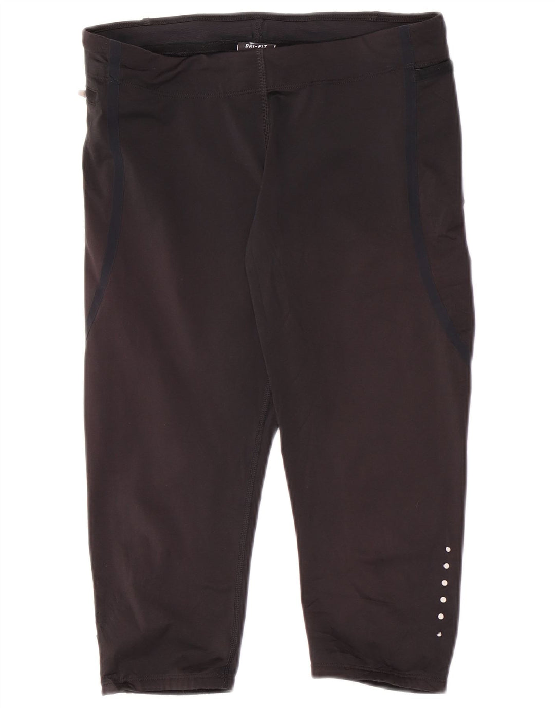 Damskie legginsy Nike Capri UK 8, małe czarne