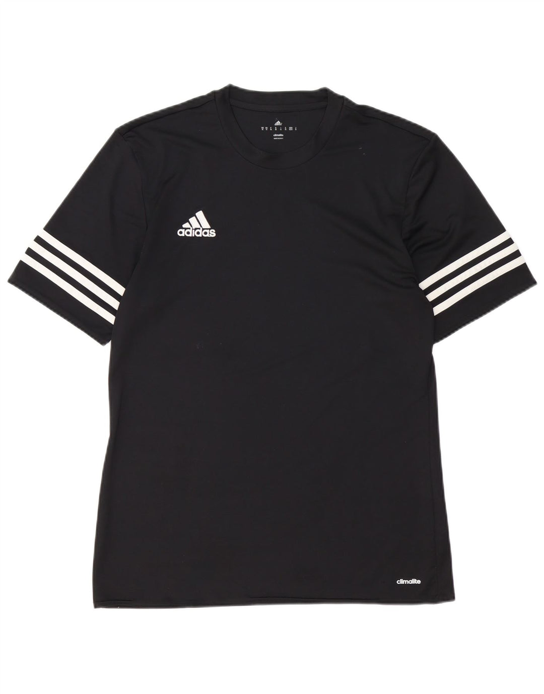 Męska koszulka Adidas Climalite Top, średni czarny poliester