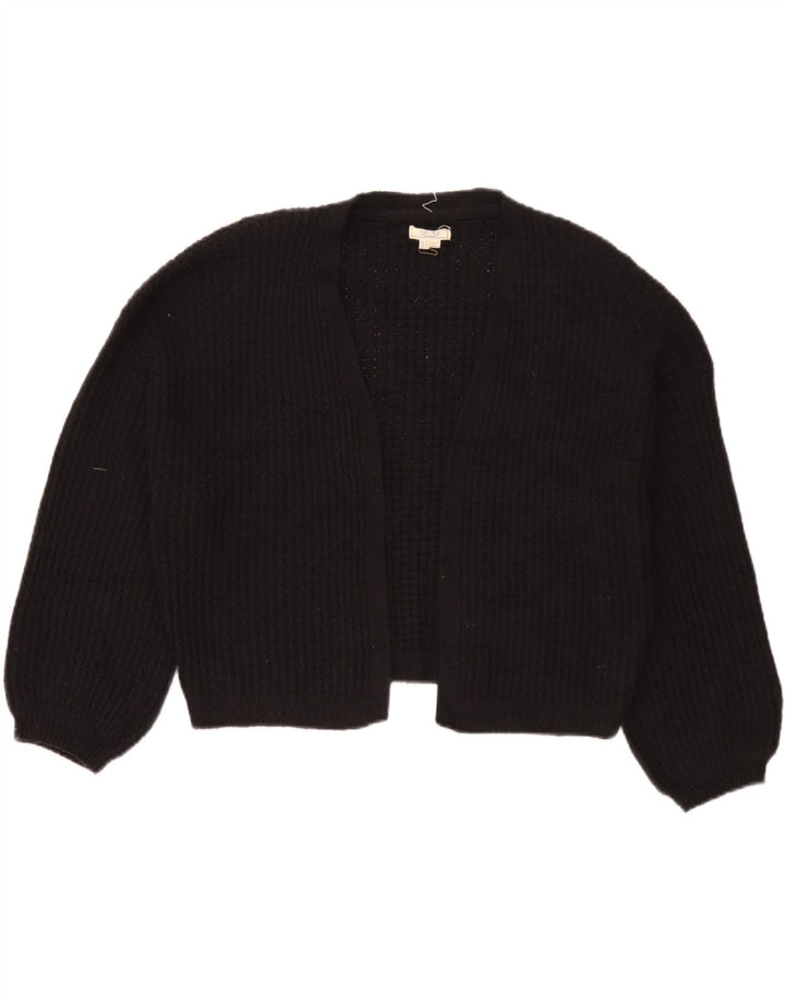 Damski sweter oversize Fat Face Crop Open Cardigan UK 14, duży, czarny