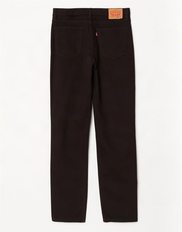 Męskie jeansy Levi's 516 Slim Straight W34 L32 Czarna bawełna
