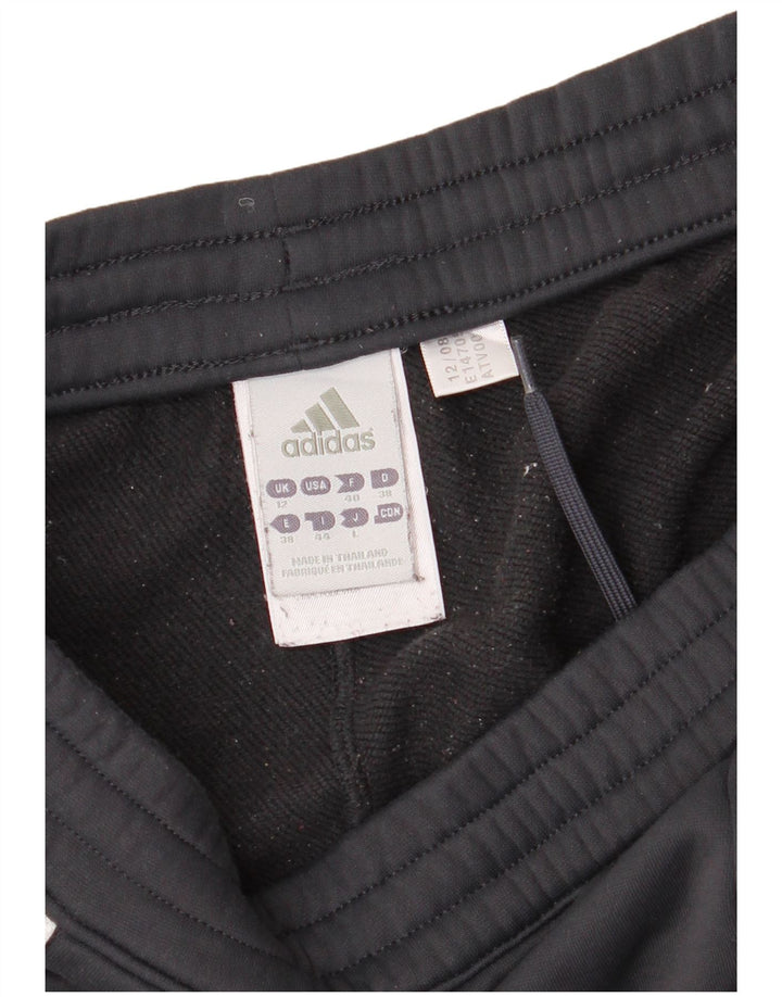 Damskie spodnie dresowe Adidas UK 12 Średni szary poliester