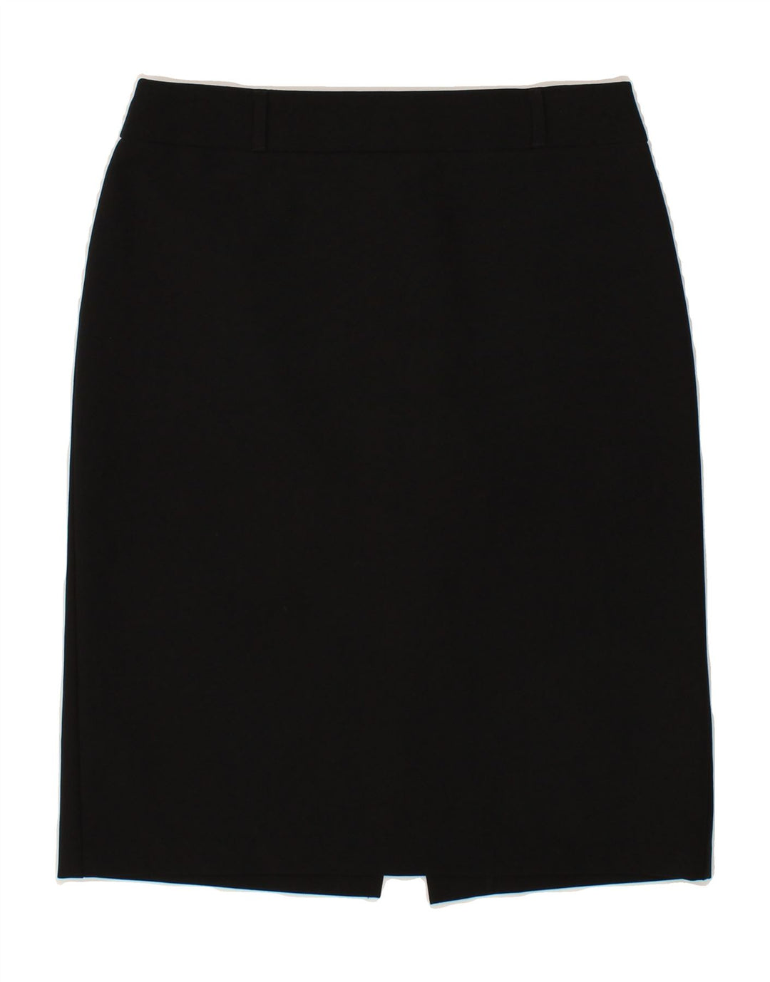 BENETTON Womens Straight Skirt IT 42 Medium W30 Black Polyester Vintage Benetton and Second-Hand Benetton from Messina Hembry 