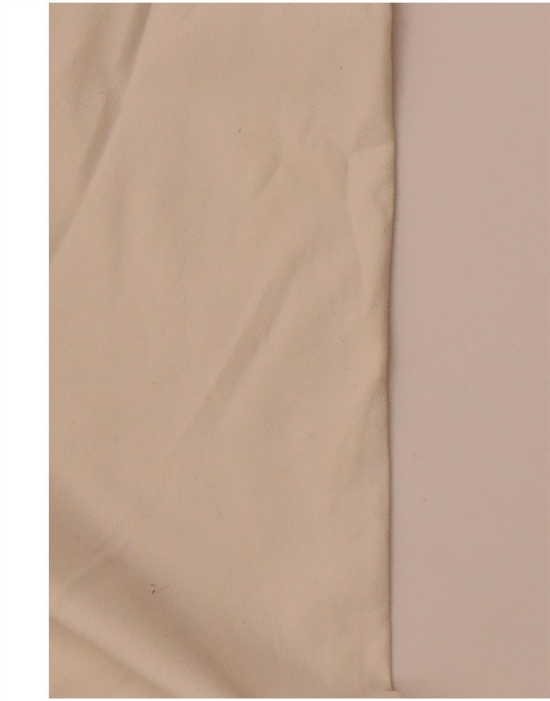 Spodnie damskie BENETTON Straight Chino UK 10 Small W28 L28 Biała bawełna