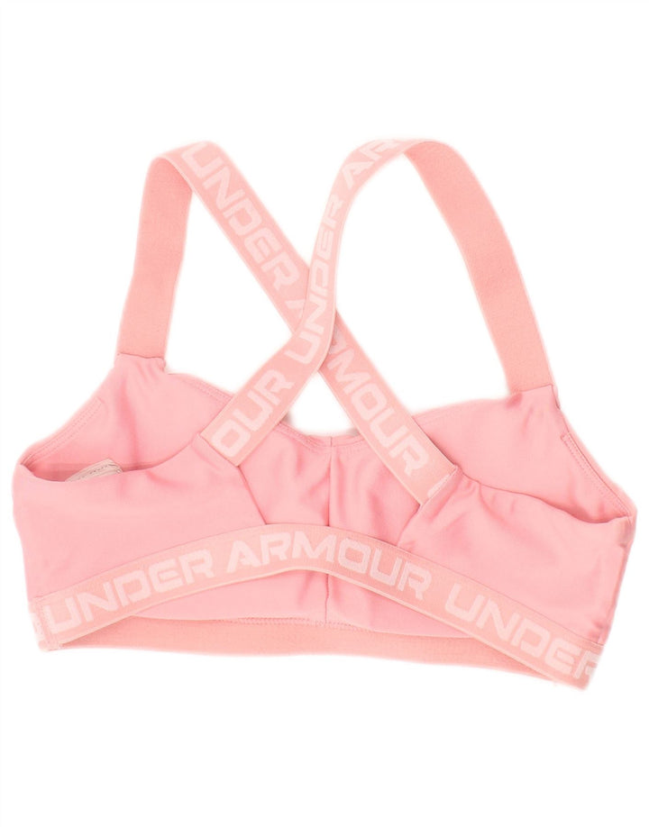 Damski top graficzny Under Armour, mały/średni, różowy, sportowy z blokami kolorów
