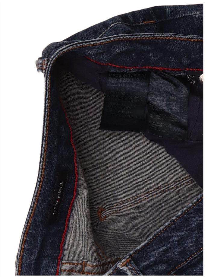 Damskie jeansy Skinny Tommy Hilfiger W28 L30 Granatowy poliester