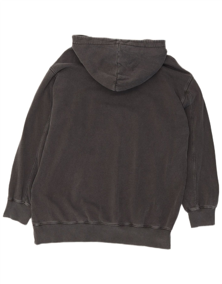 Marks & Spencer Damski sweter z kapturem, oversize, UK 14, średni czarny