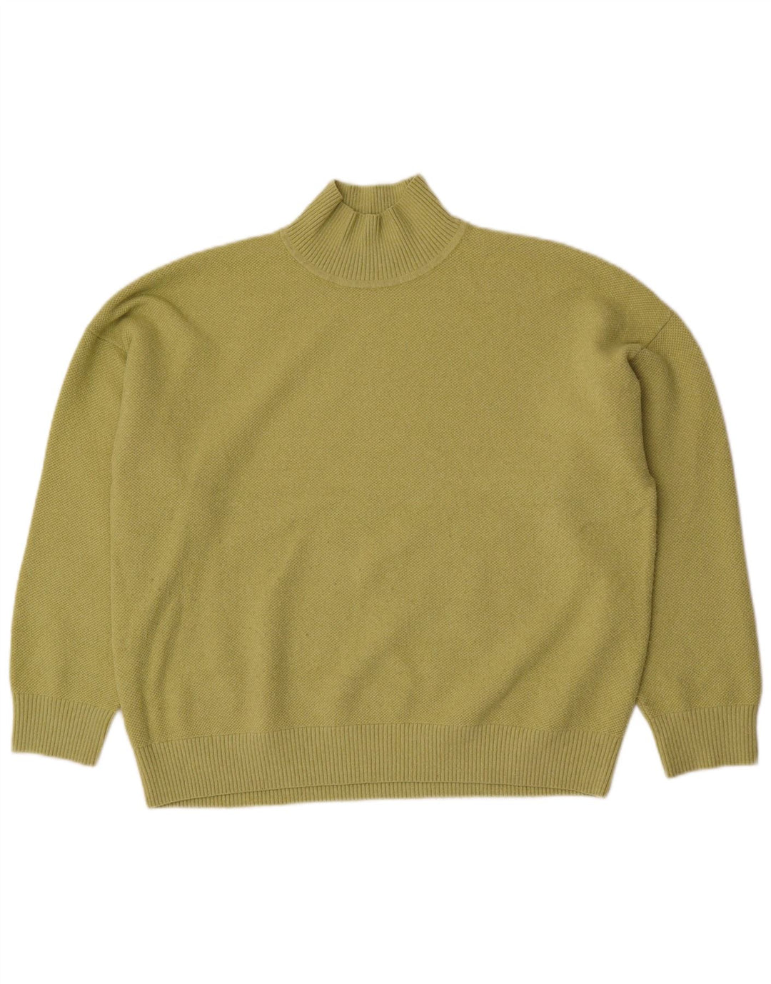 Marks & Spencer Damski sweter z golfem UK 16, duży zielony