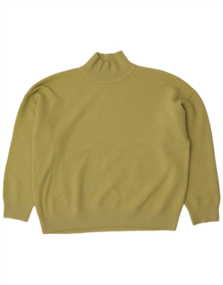 Marks & Spencer Damski sweter z golfem UK 16, duży zielony