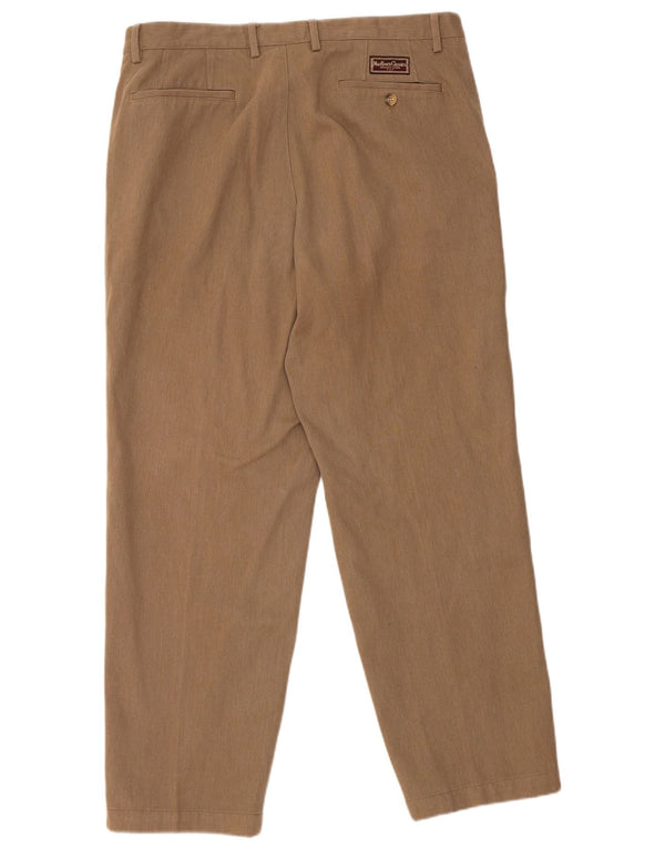 MARLBORO CLASSICS Męskie zwężane spodnie Chino EU 54 2XL W36 L29 Beżowe