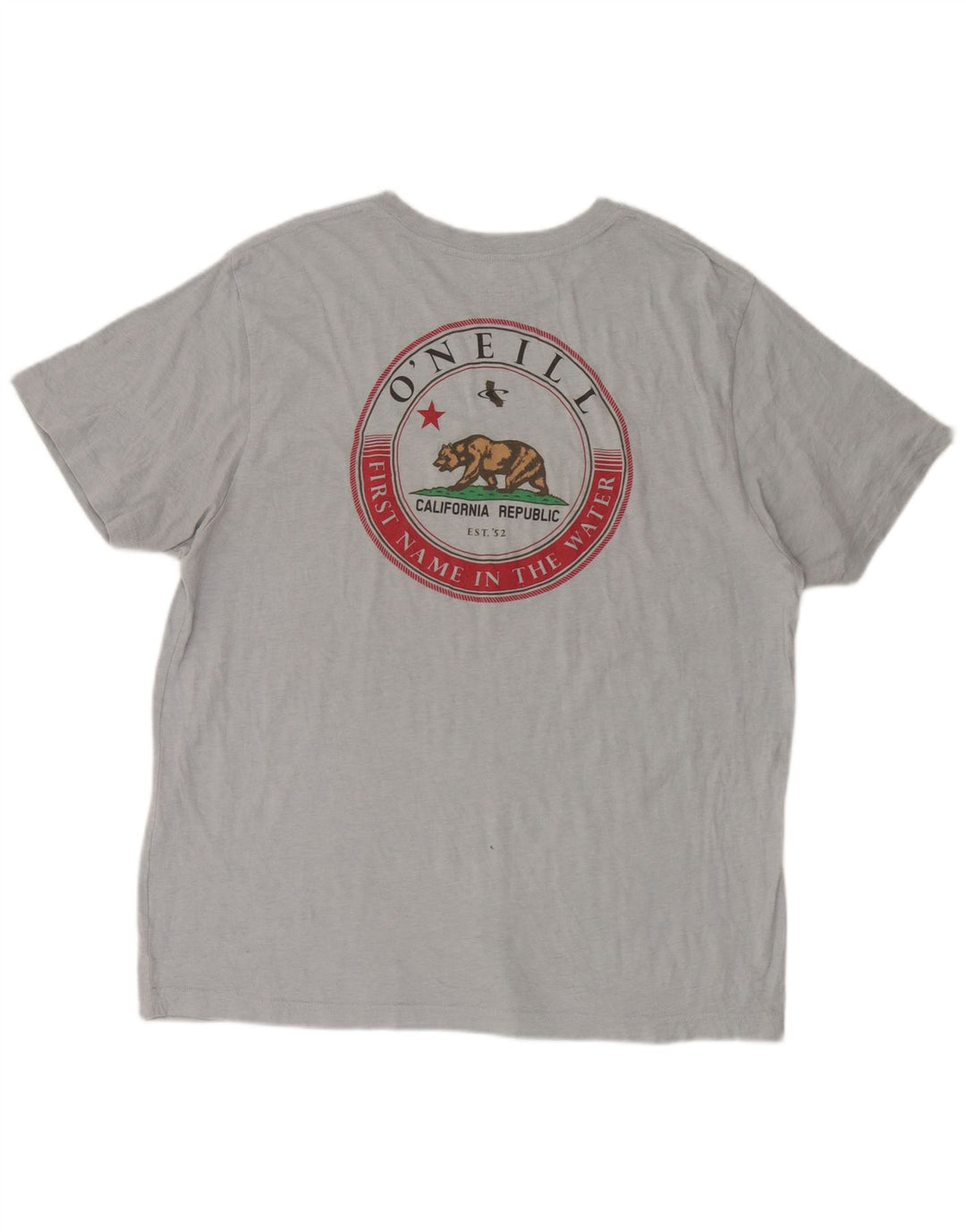 Męski T-shirt z grafiką O'Neill o standardowym kroju, XL, niebieski
