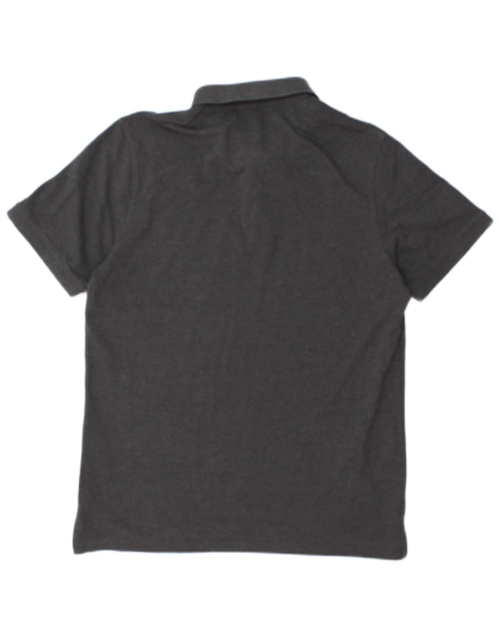 Męska koszulka polo Jack & Jones, duża, szara, bawełniana