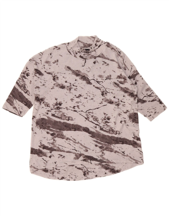 Marks & Spencer Damski top oversize z rękawem 3/4, UK 14, duży, szary krawat