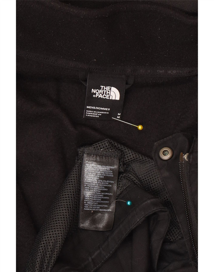 Męska kurtka wiatrówka z kapturem The North Face UK 38, średni czarny poliester