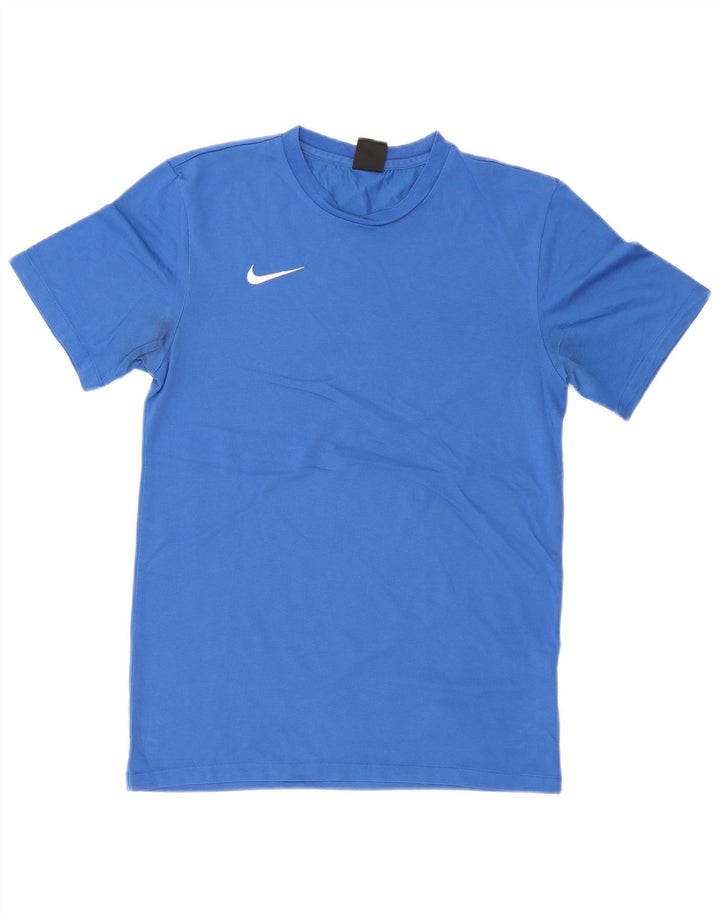 Męski T-shirt NIKE Dri Fit, mały, niebieski