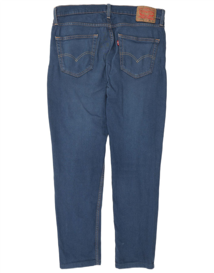 Męskie jeansy LEVI'S 511 Slim W34 L32 Niebieska bawełna