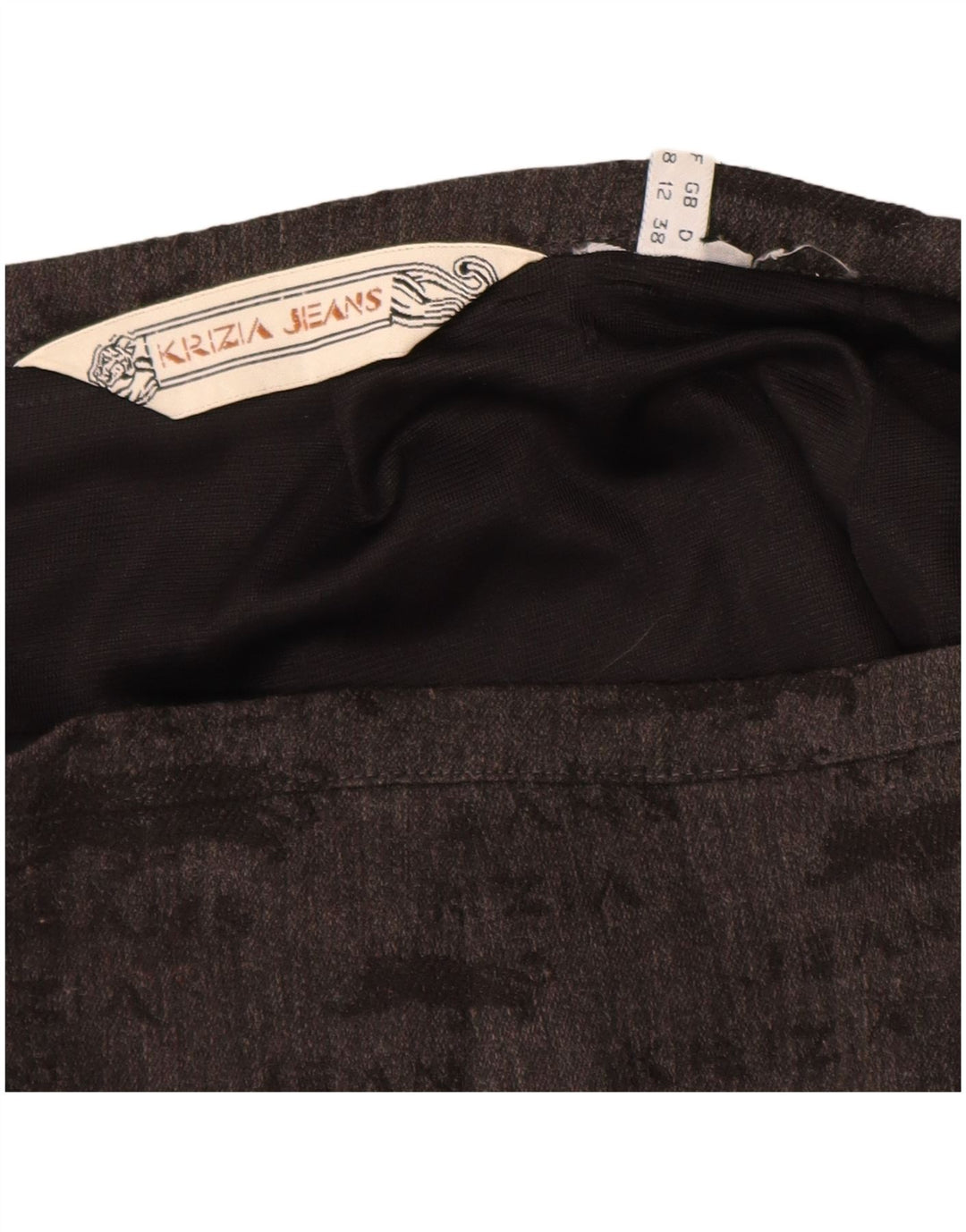 Damska spódnica ołówkowa KRIZIA JEANS UK 12 Medium W28 szara