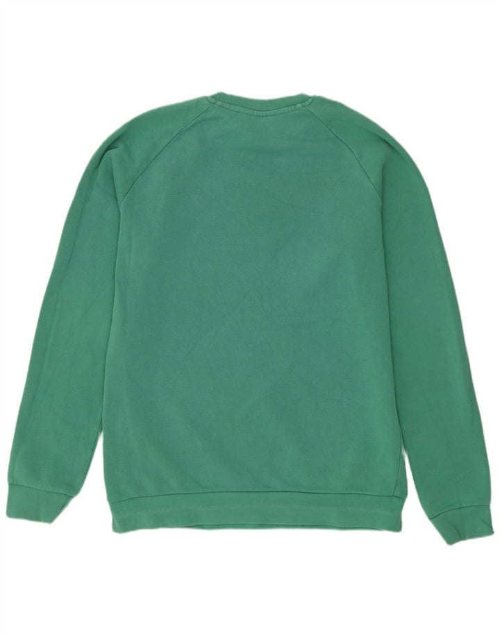 Bluza męska Adidas, duża, zielona, bawełniana