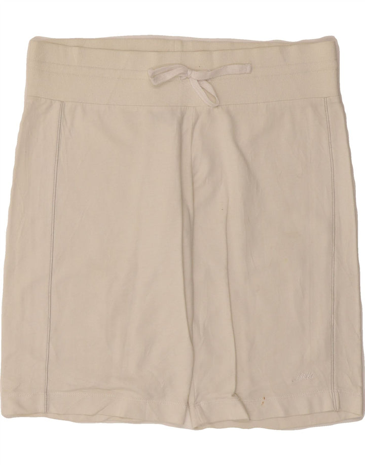 LOTTO Womens Sport Shorts UK 16Large  White Vintage Lotto and Second-Hand Lotto from Messina Hembry 
