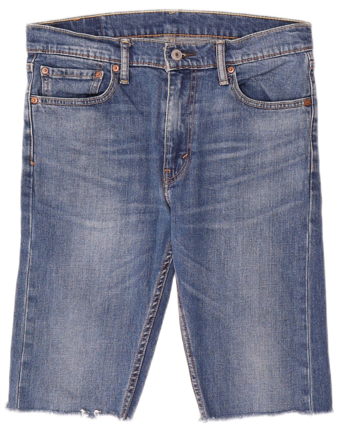 Męskie spodenki jeansowe Levi's 510 W32 Średnioniebieskie bawełniane