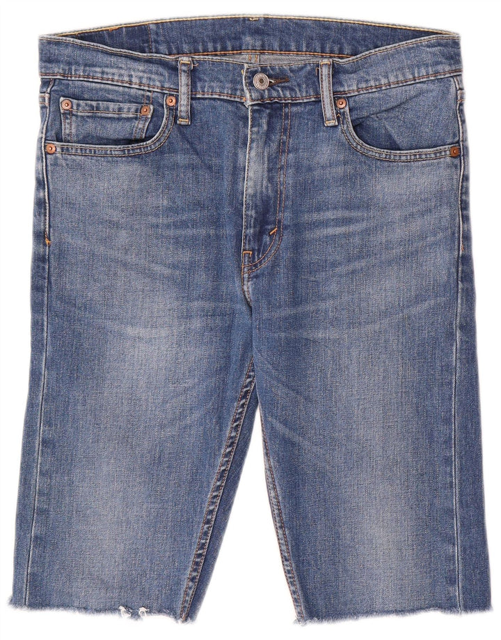 Męskie spodenki jeansowe Levi's 510 W32 Średnioniebieskie bawełniane