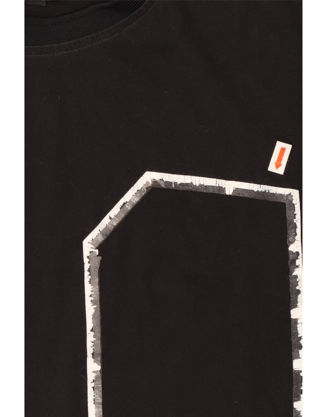 T-shirt męski Armani Exchange, średni czarny