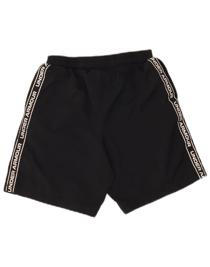 Chłopięce spodenki sportowe Under Armour z grafiką, 7-8 lat, czarne