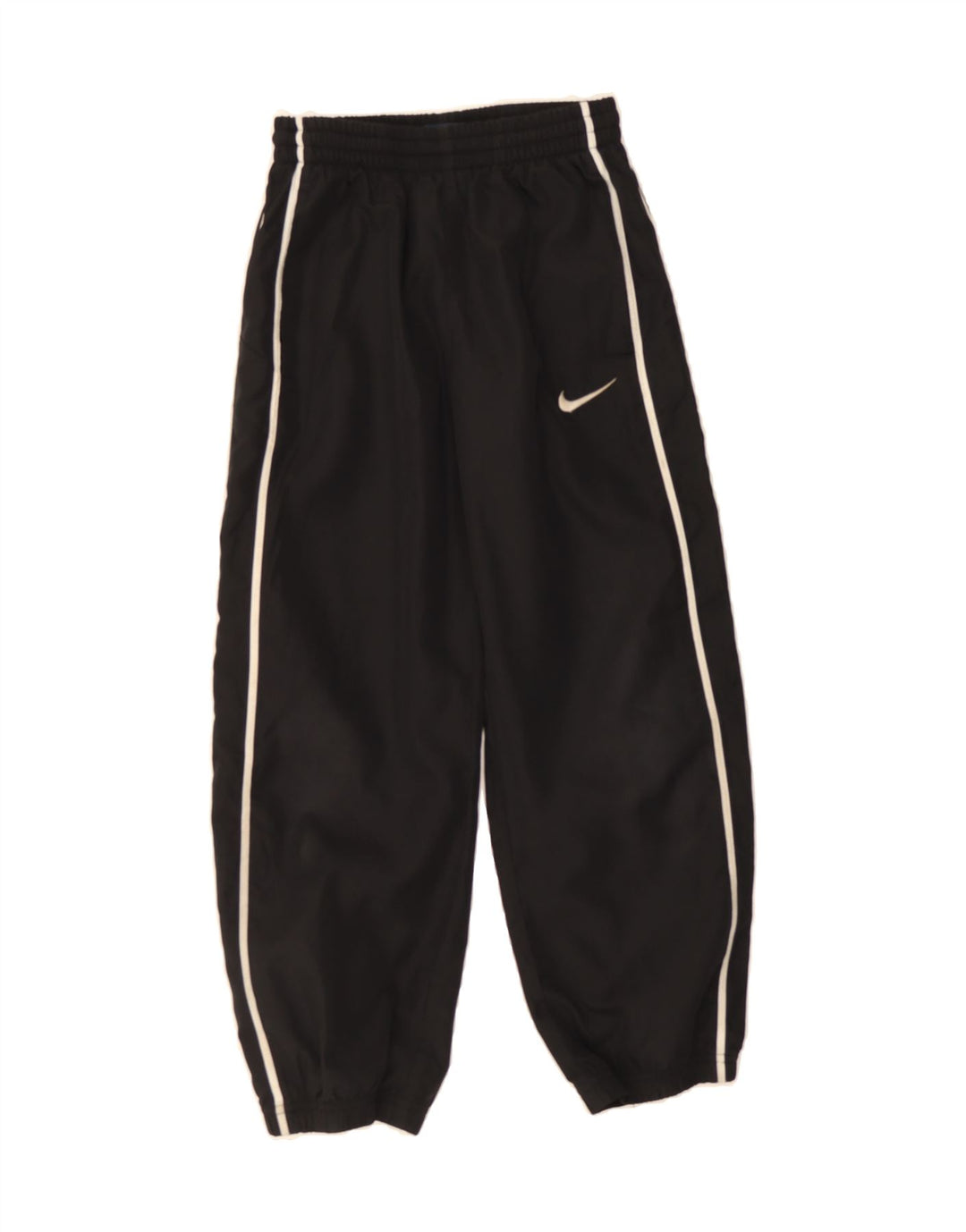 NIKE Boys Tracksuit Trousers Joggers 8-9 Years Small  Black Polyester Vintage Nike and Second-Hand Nike from Messina Hembry 