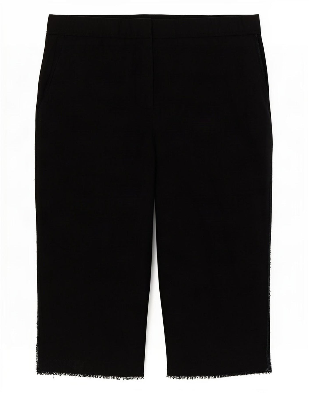 Damskie bermudy Zara Medium W28 Czarny Lyocell